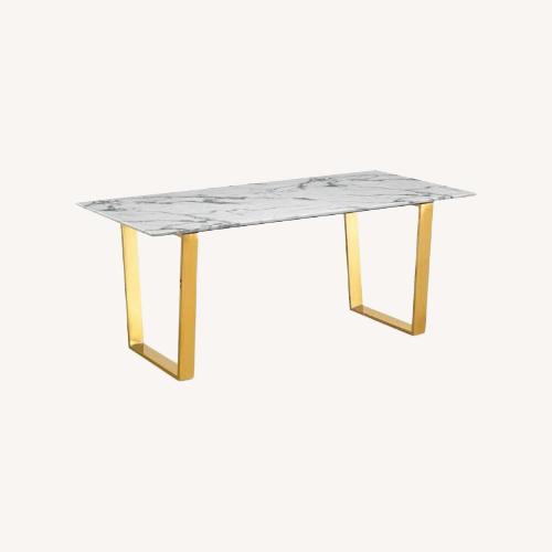 Used Marble Table  for sale on AptDeco