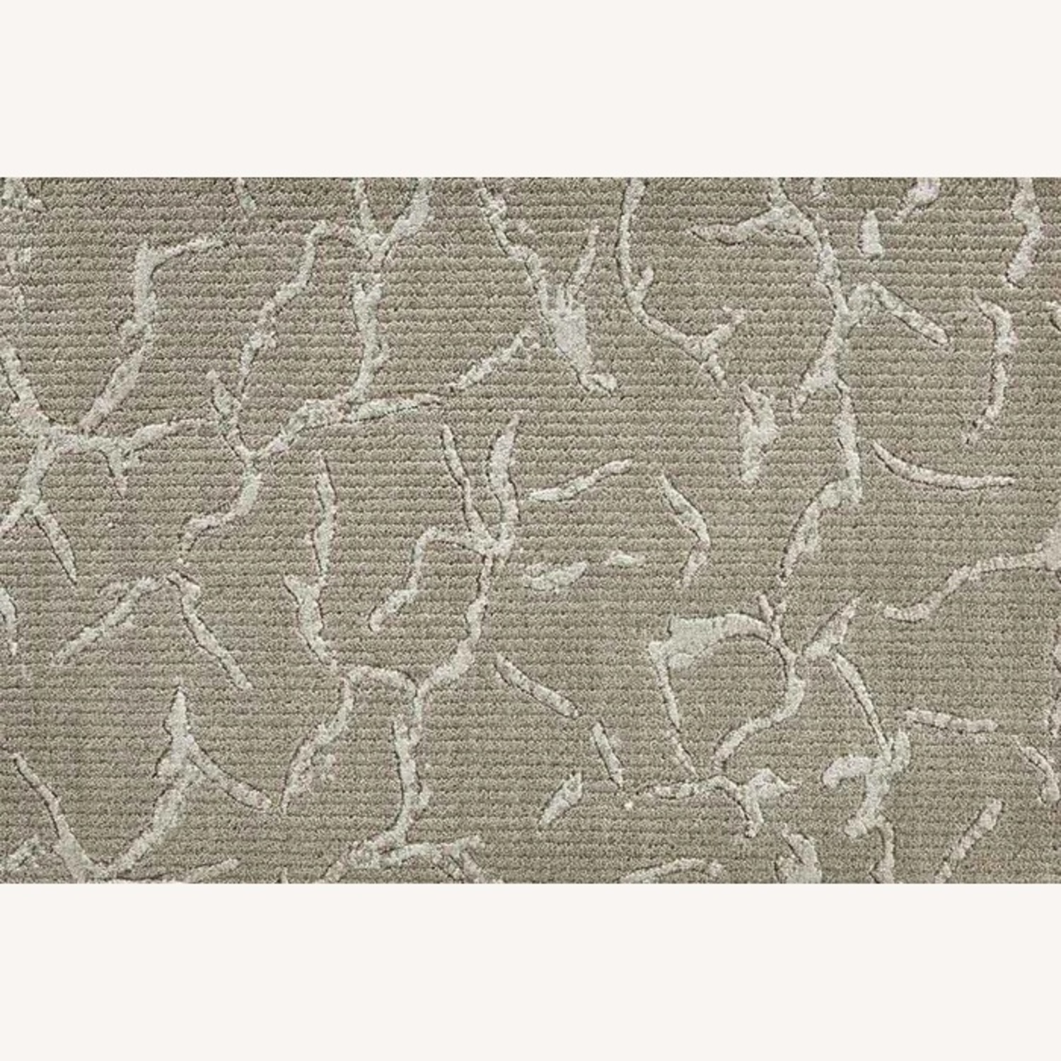 Contemporary Wool Area Rug, 10x16 - Gray & White - image-5