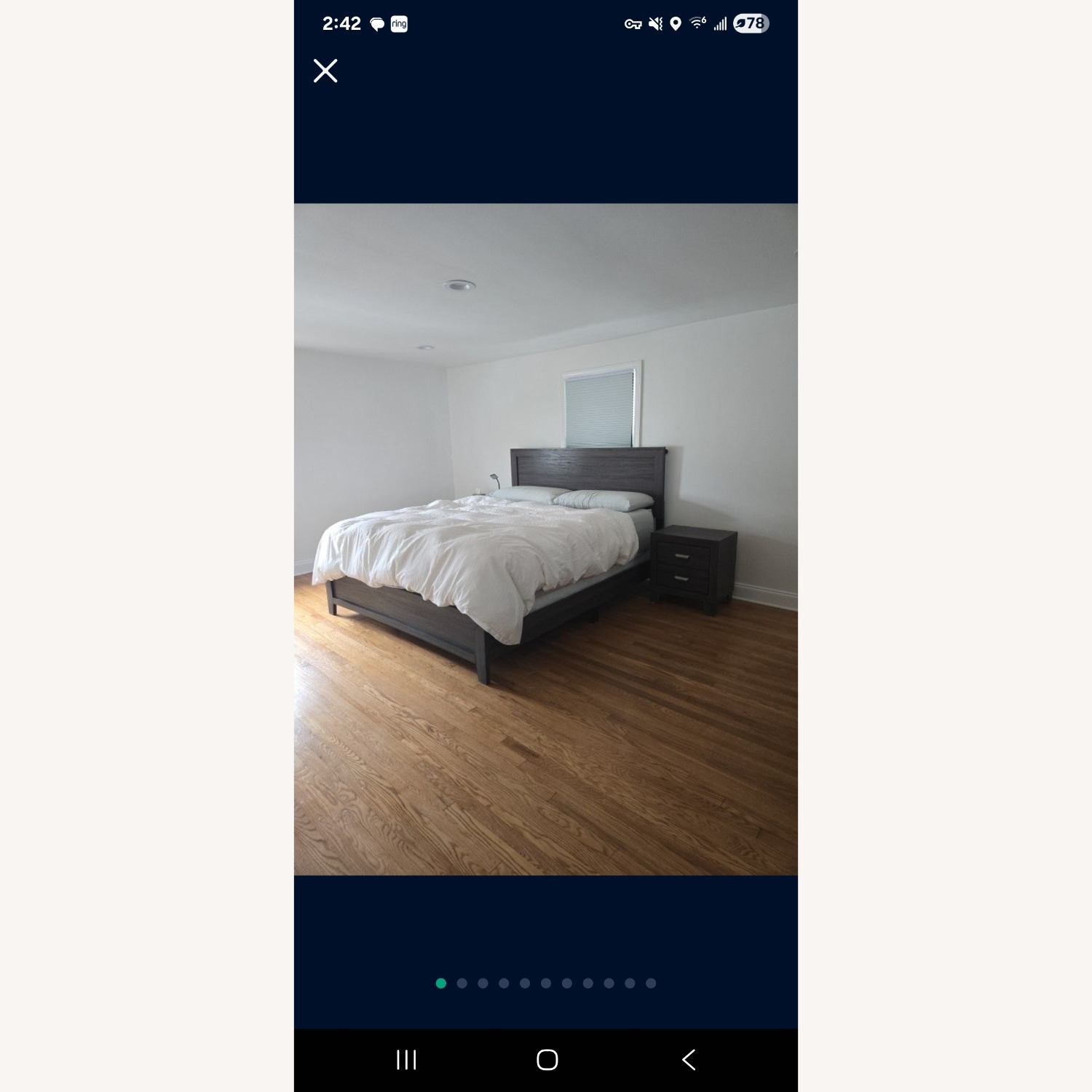 California King Bed Frame and Headboard - image-2