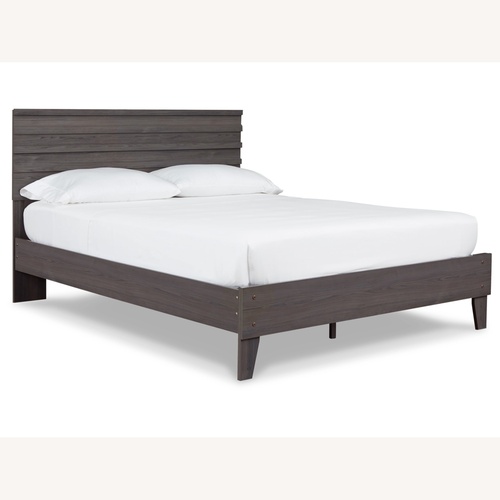Used California King Bed Frame and Headboard for sale on AptDeco