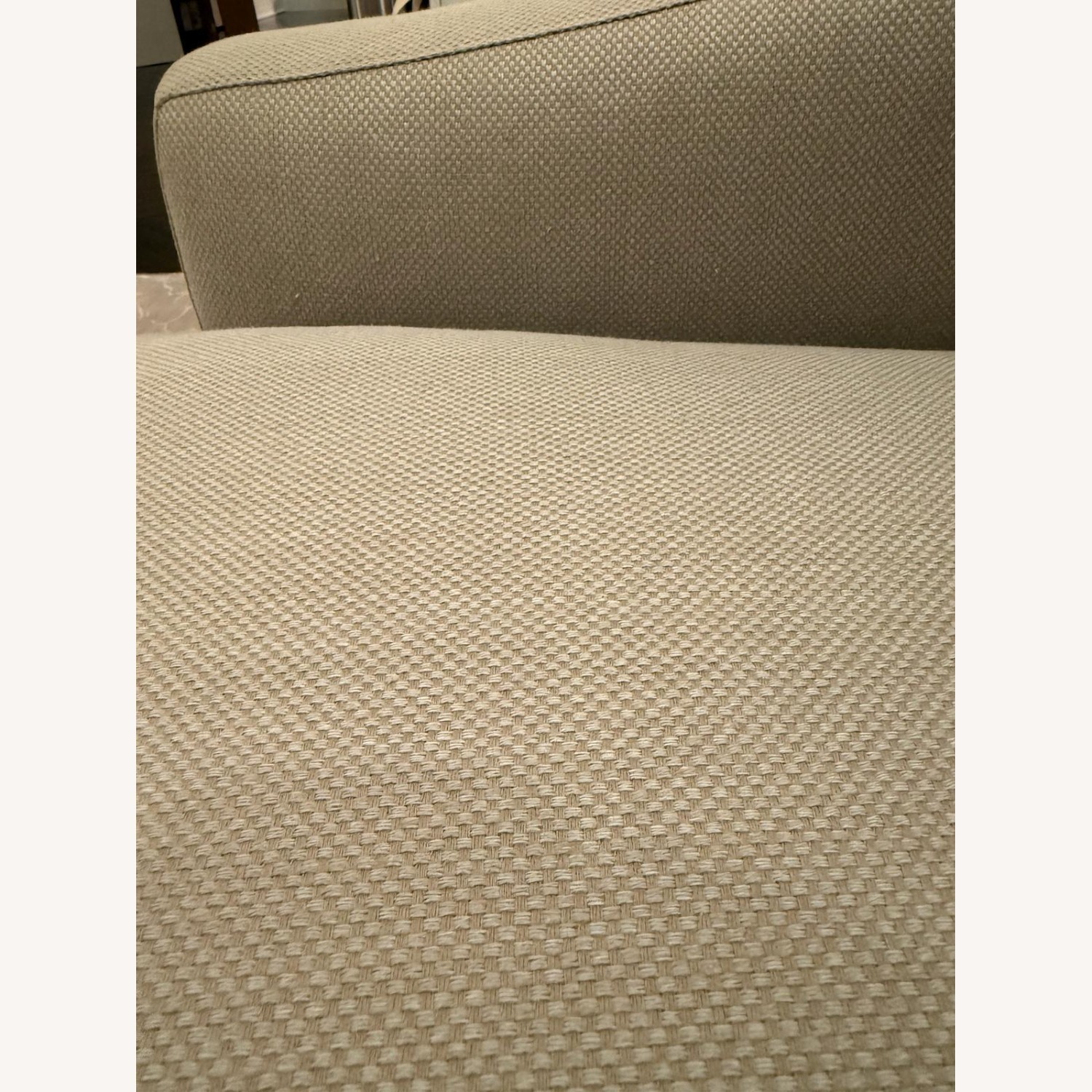 Designer 3-Seater Gray Sofa by Baker Furniture - image-4