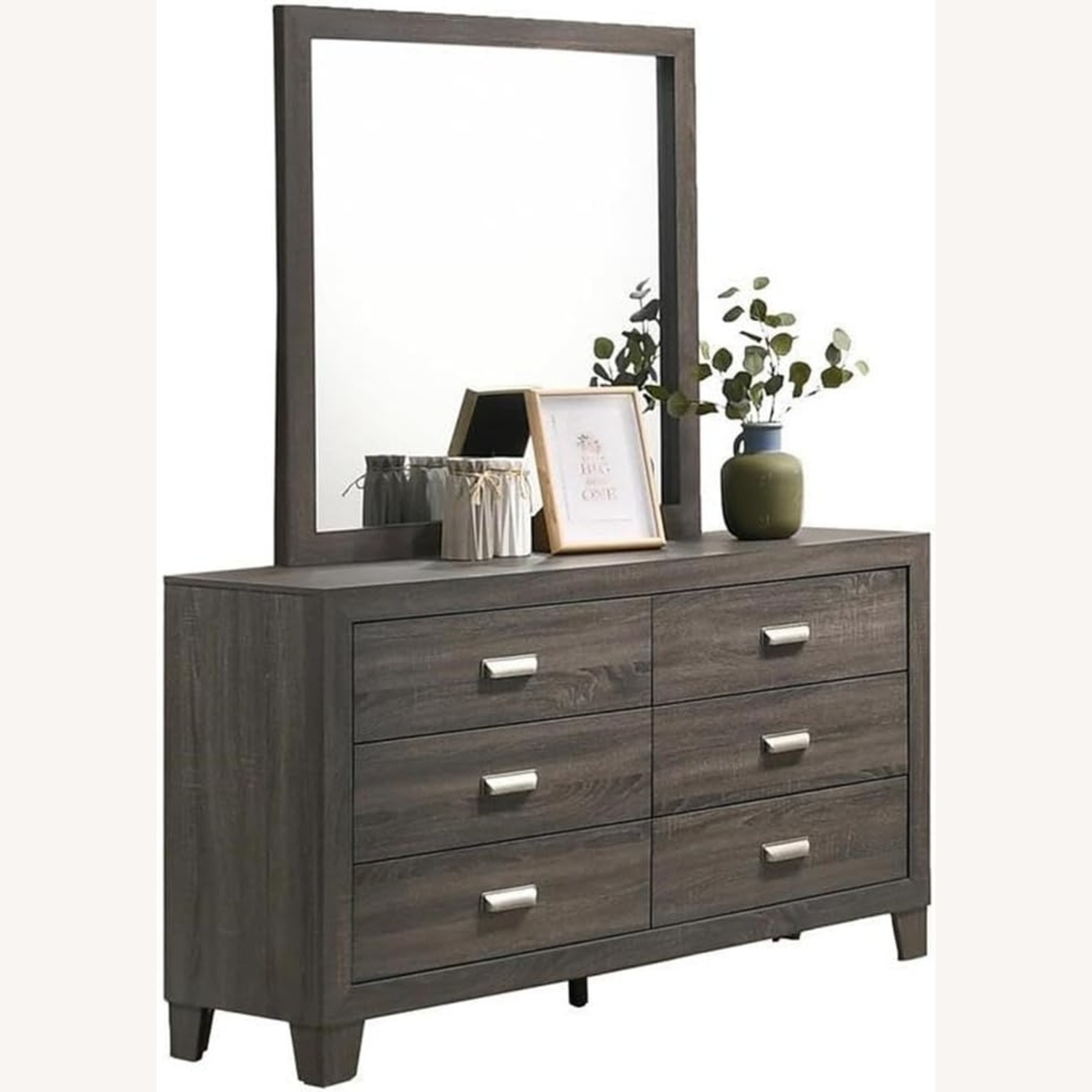 Chest With Drawers and Mirror - image-4