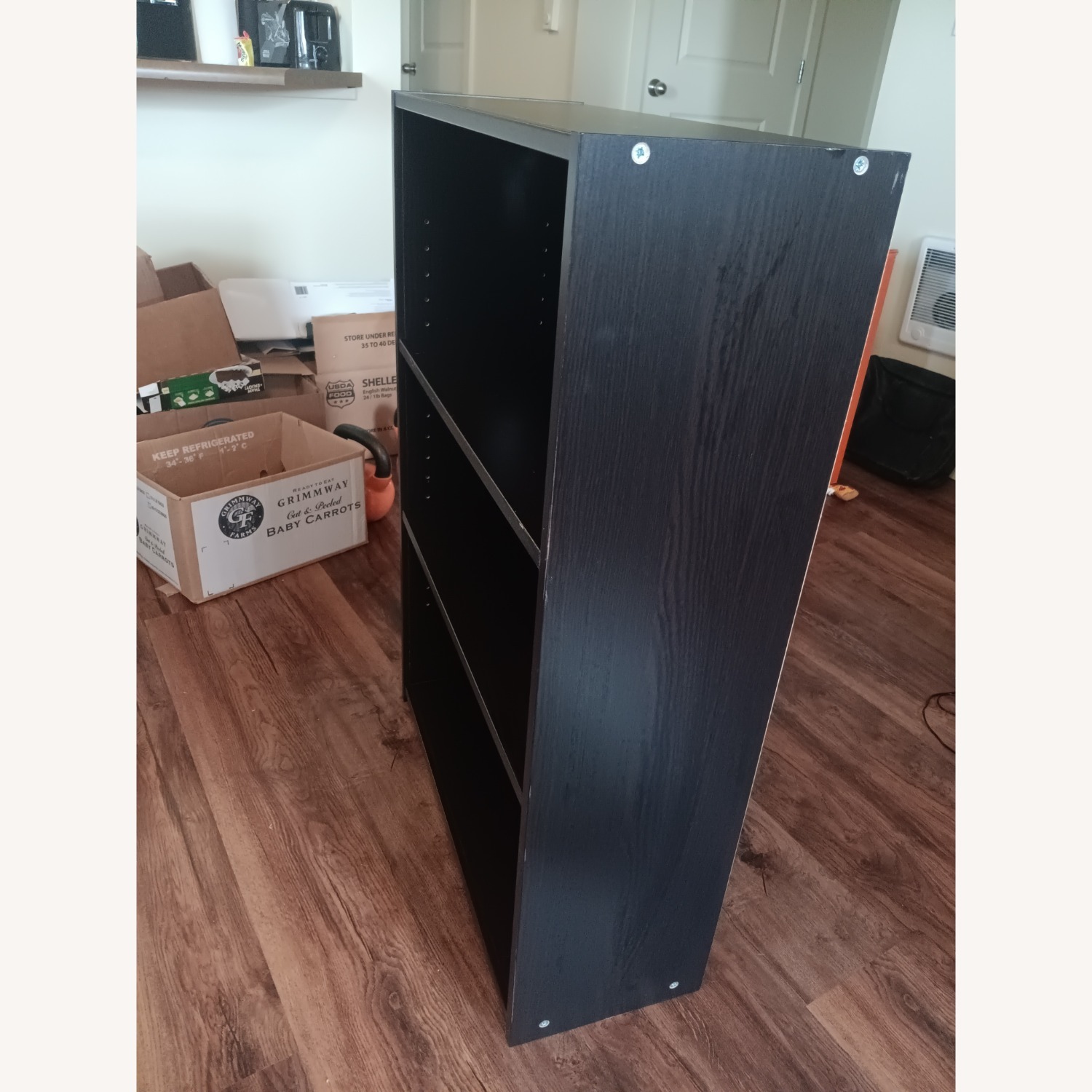 Small Black Bookcase - image-3