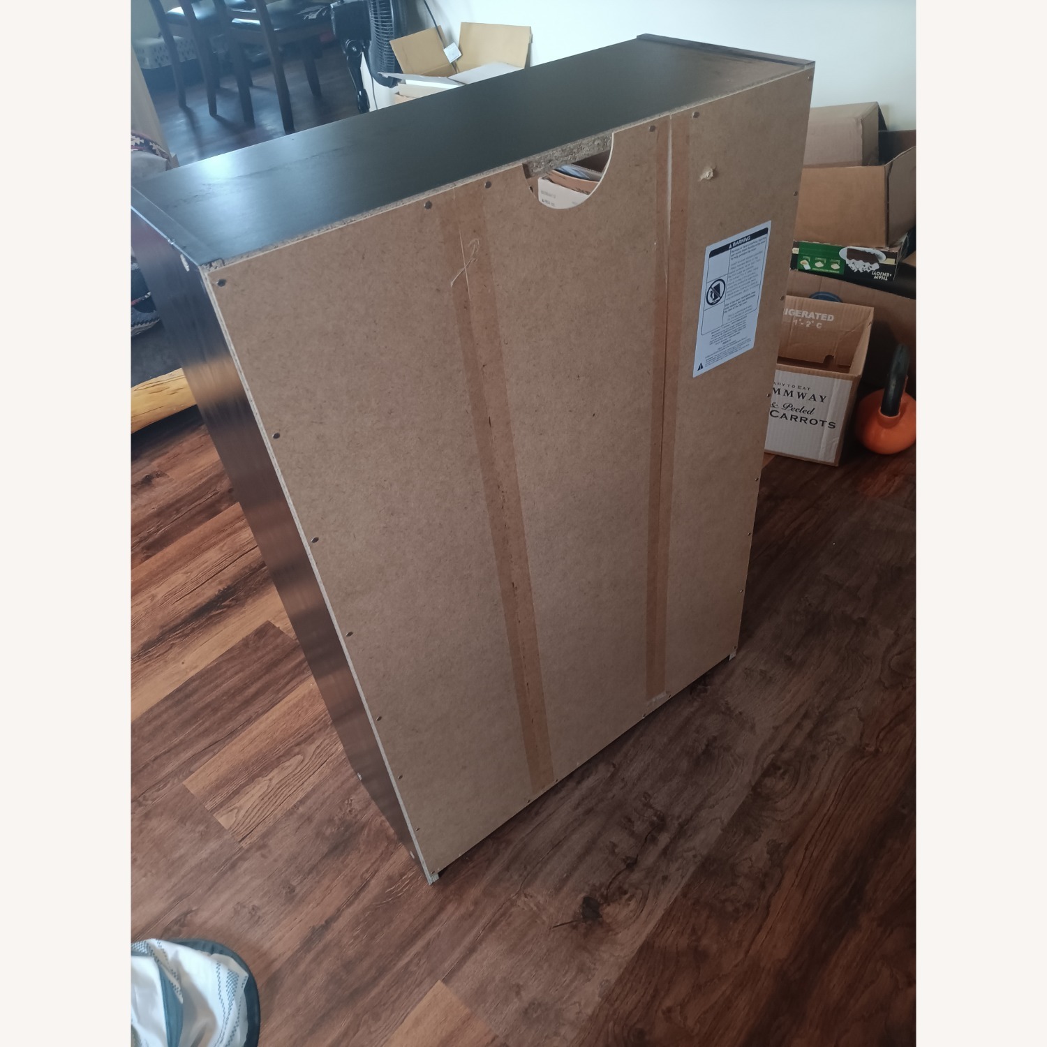 Small Black Bookcase - image-2