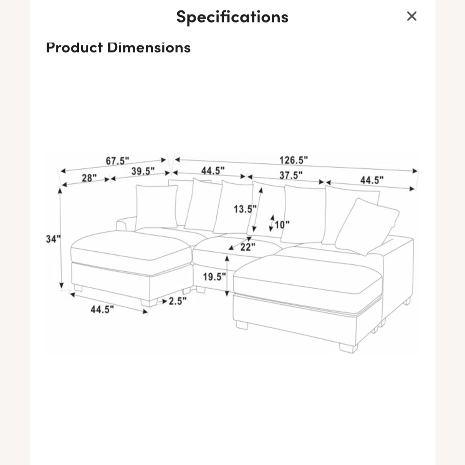 Corduroy Couch - image-4