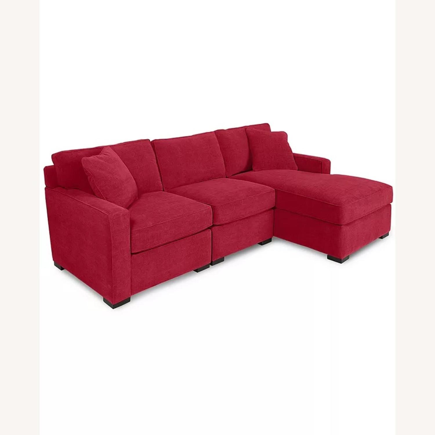 Macy's Comfy Couch With Extension - image-8