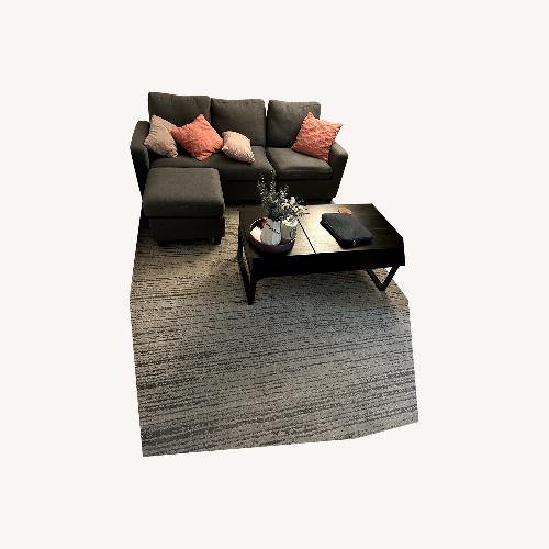 Used Gray Area Rug for sale on AptDeco