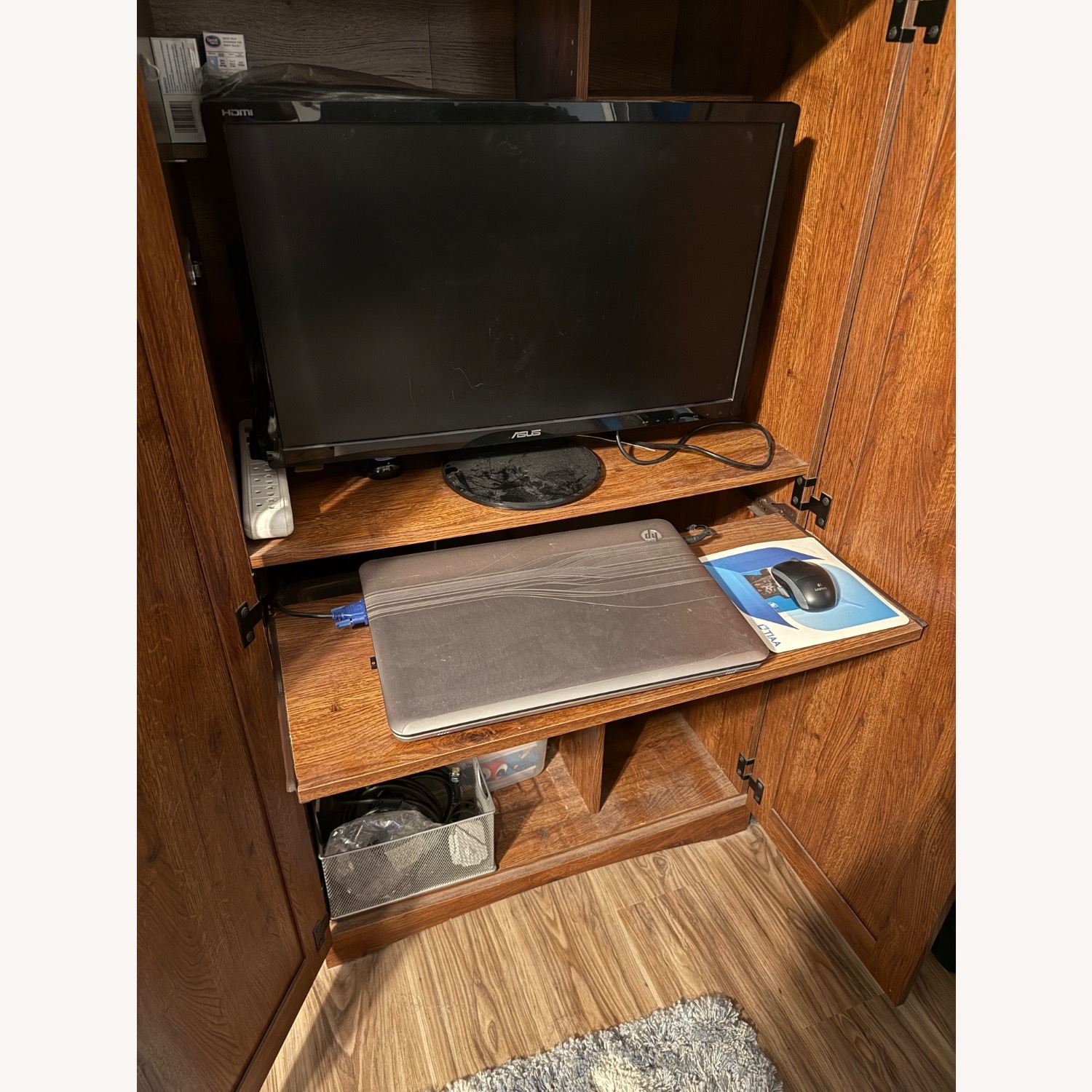 Computer Cabinet/Desk - image-4