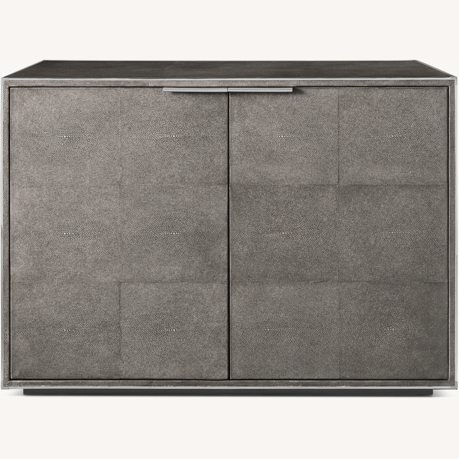 Restoration Hardware Shagreen Gray Sideboard - image-0