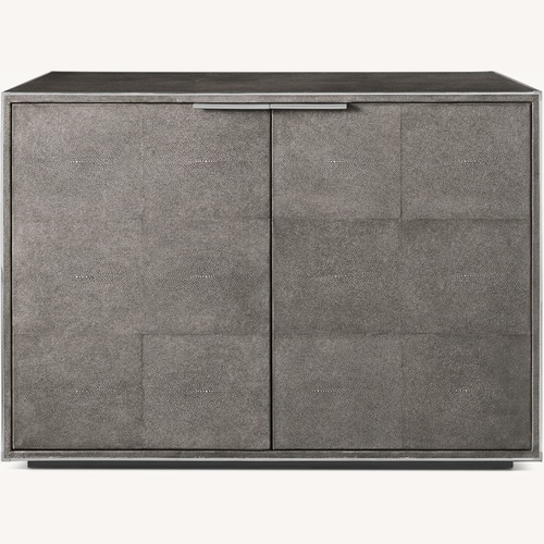 Used Restoration Hardware Shagreen Gray Sideboard for sale on AptDeco