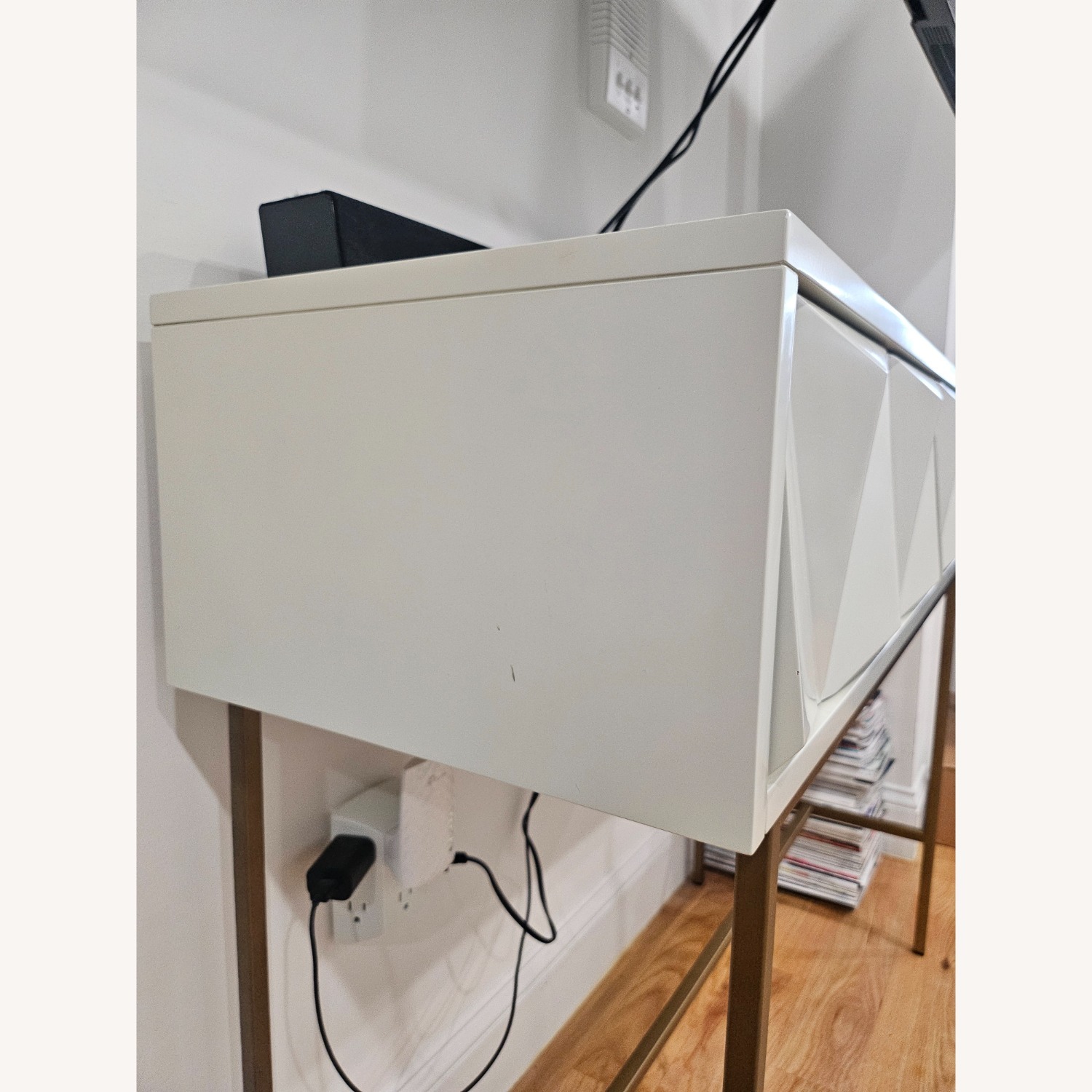 West Elm Sculpted Geo Console Table - image-3