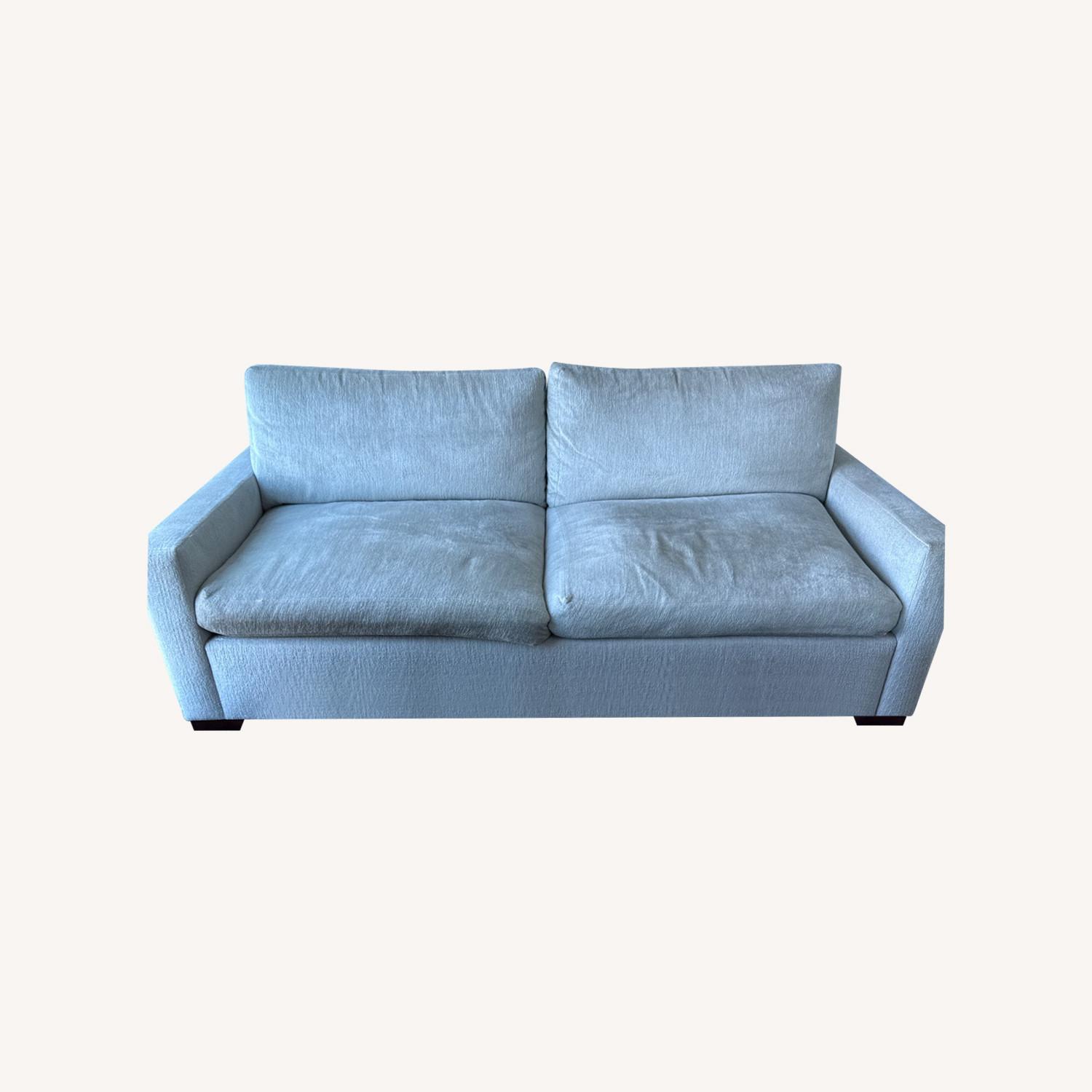 Custom Light Grey Couch - image-0