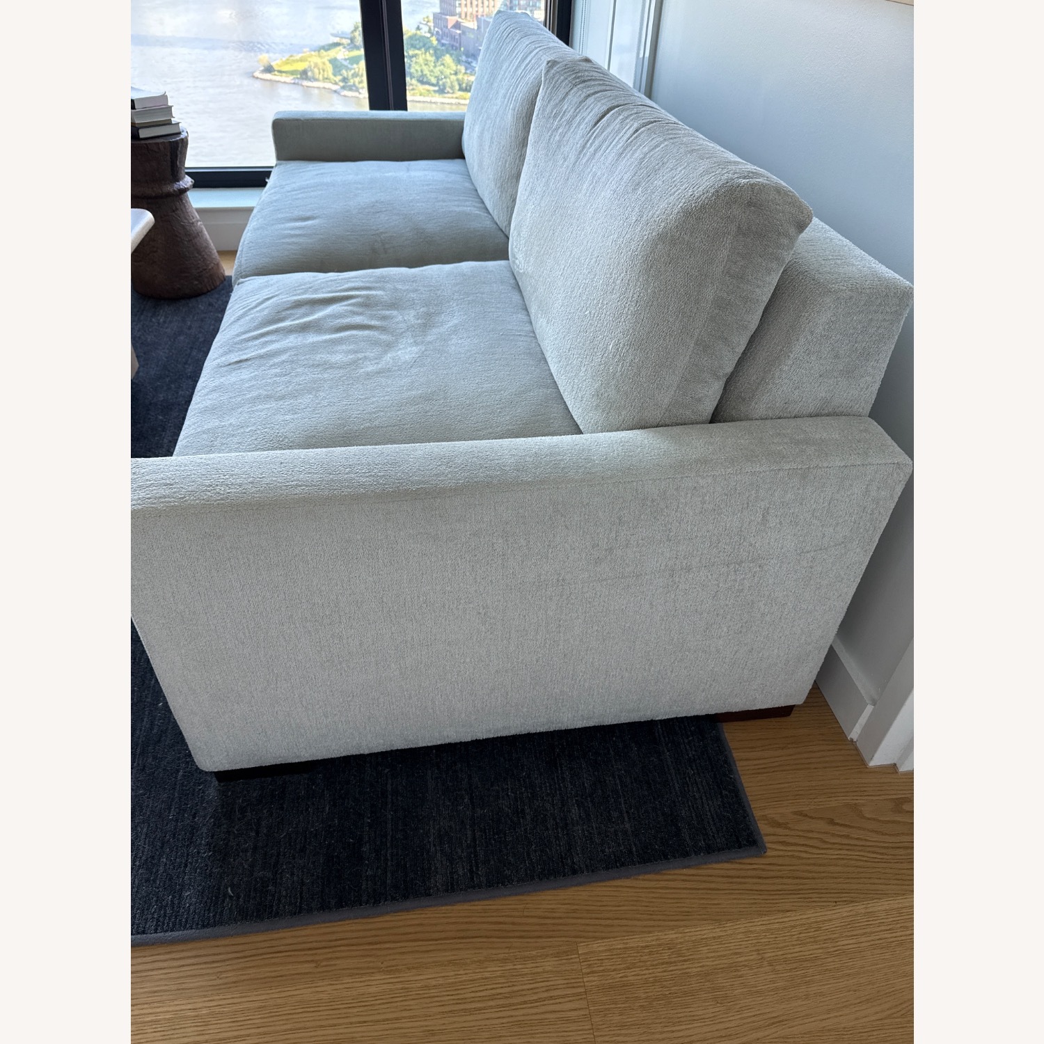 Custom Light Grey Couch - image-2