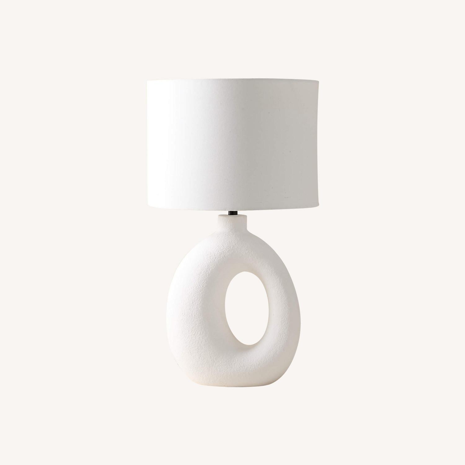 CB2 Set of Algarve Ceramic Table Lamp - image-0