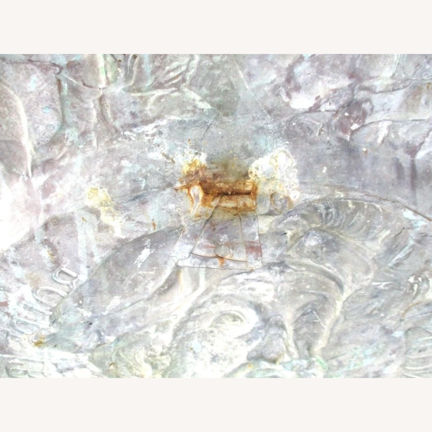 Antique French Renaissance Repoussé Copper Plaque - image-12