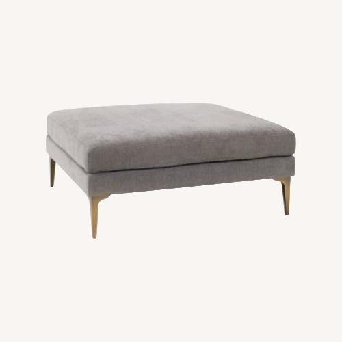 Used West Elm Andes Ottoman for sale on AptDeco