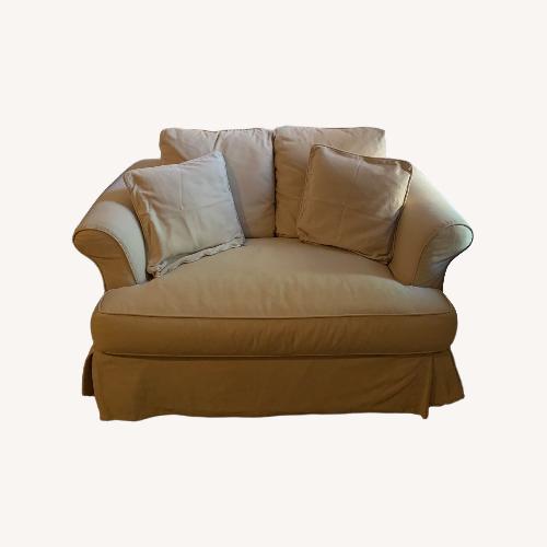 Used Sleeper Sofa Beige Twin size for sale on AptDeco