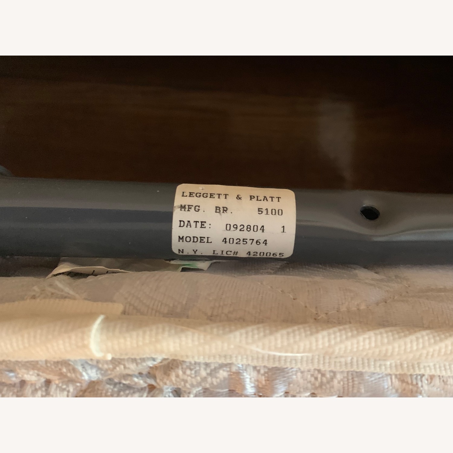 Sleeper Sofa Beige Twin size - image-7