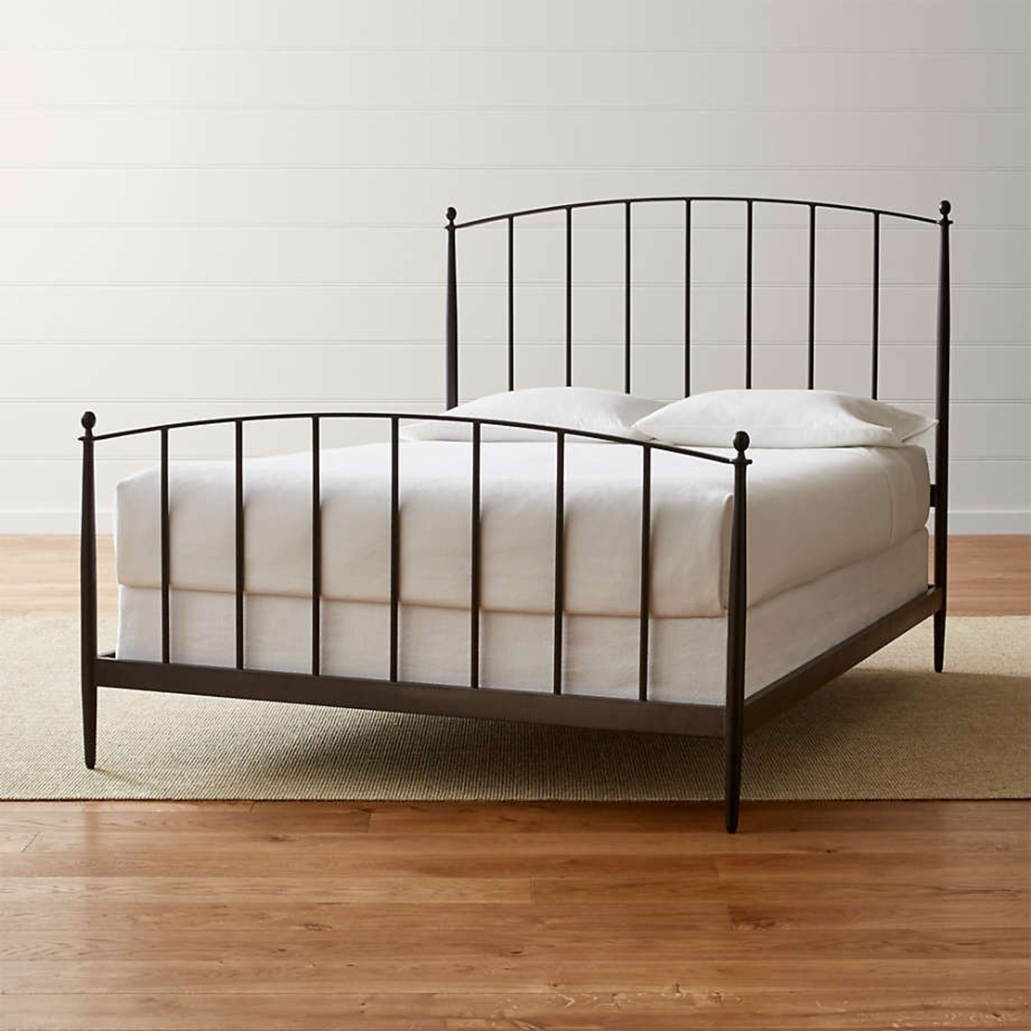 Crate & Barrel Mason Shadow Queen Bed - image-5