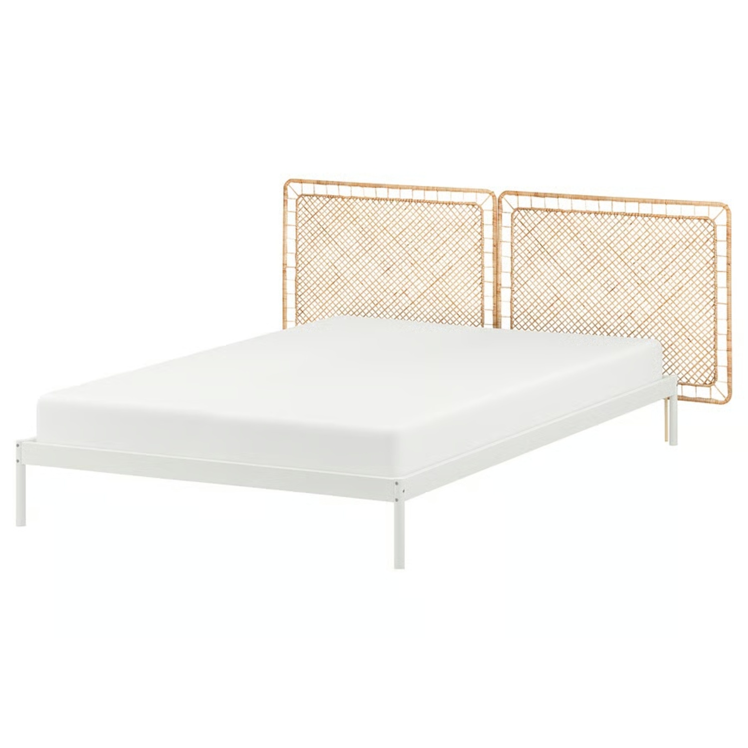 IKEA Queen Bed Frame with 2 Headboards - image-9