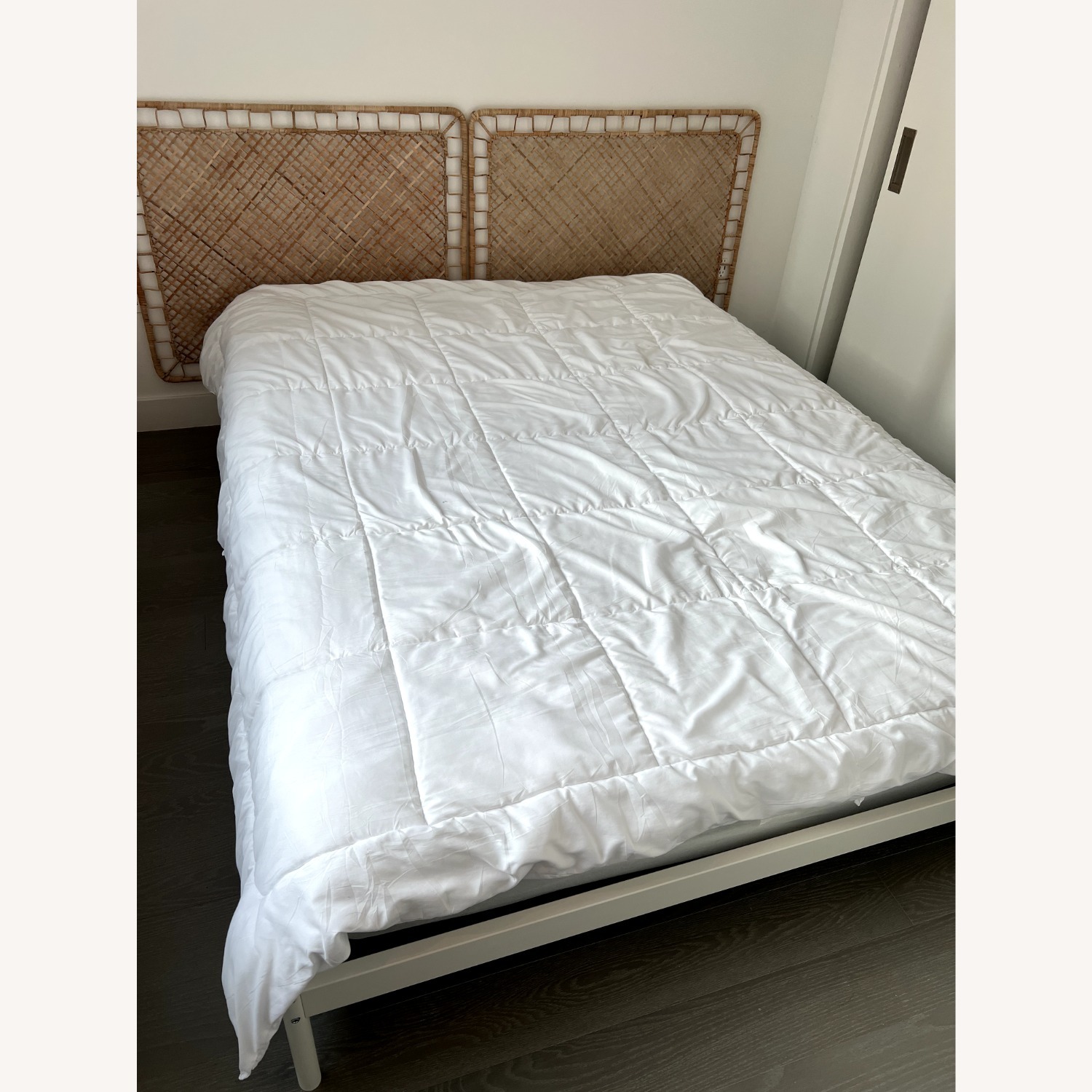 IKEA Queen Bed Frame with 2 Headboards - image-5