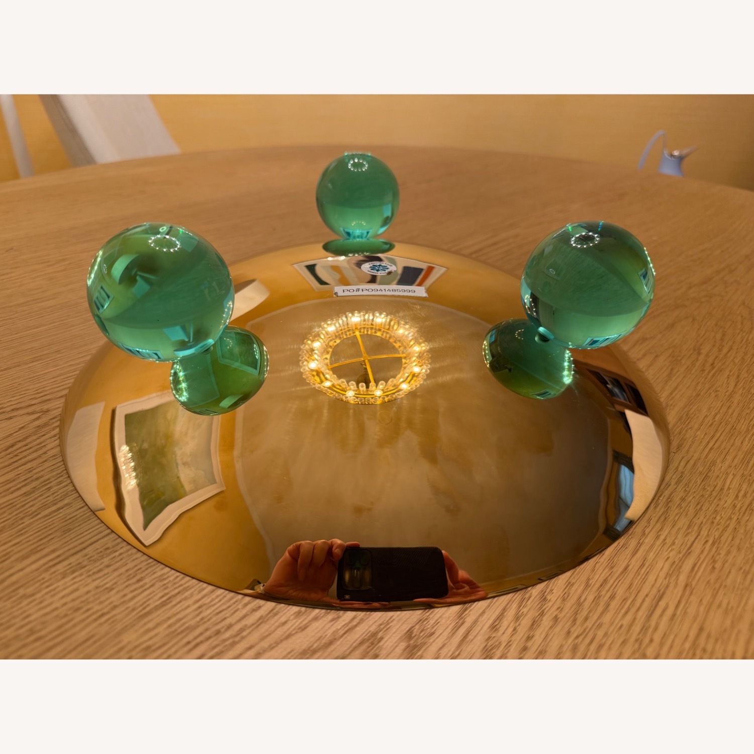 Jonathan Adler Globo Tripod Bowl - image-4