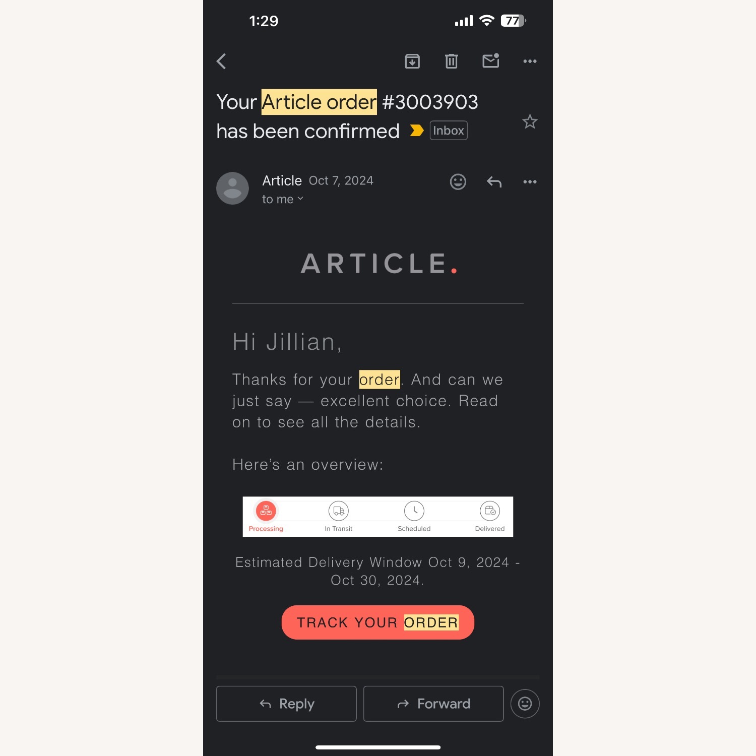 Article Almelo Ivory Queen Headboard  - image-8