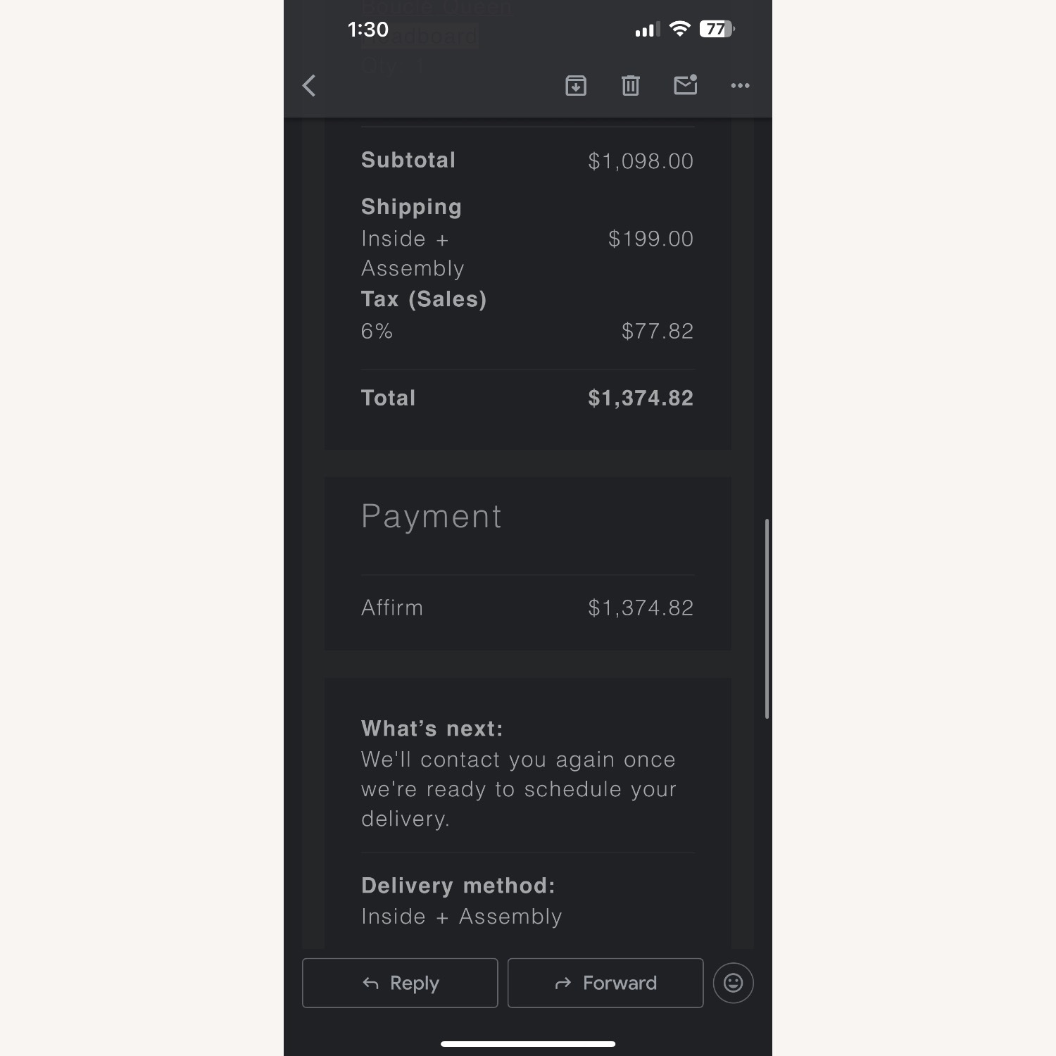 Article Almelo Ivory Queen Headboard  - image-10