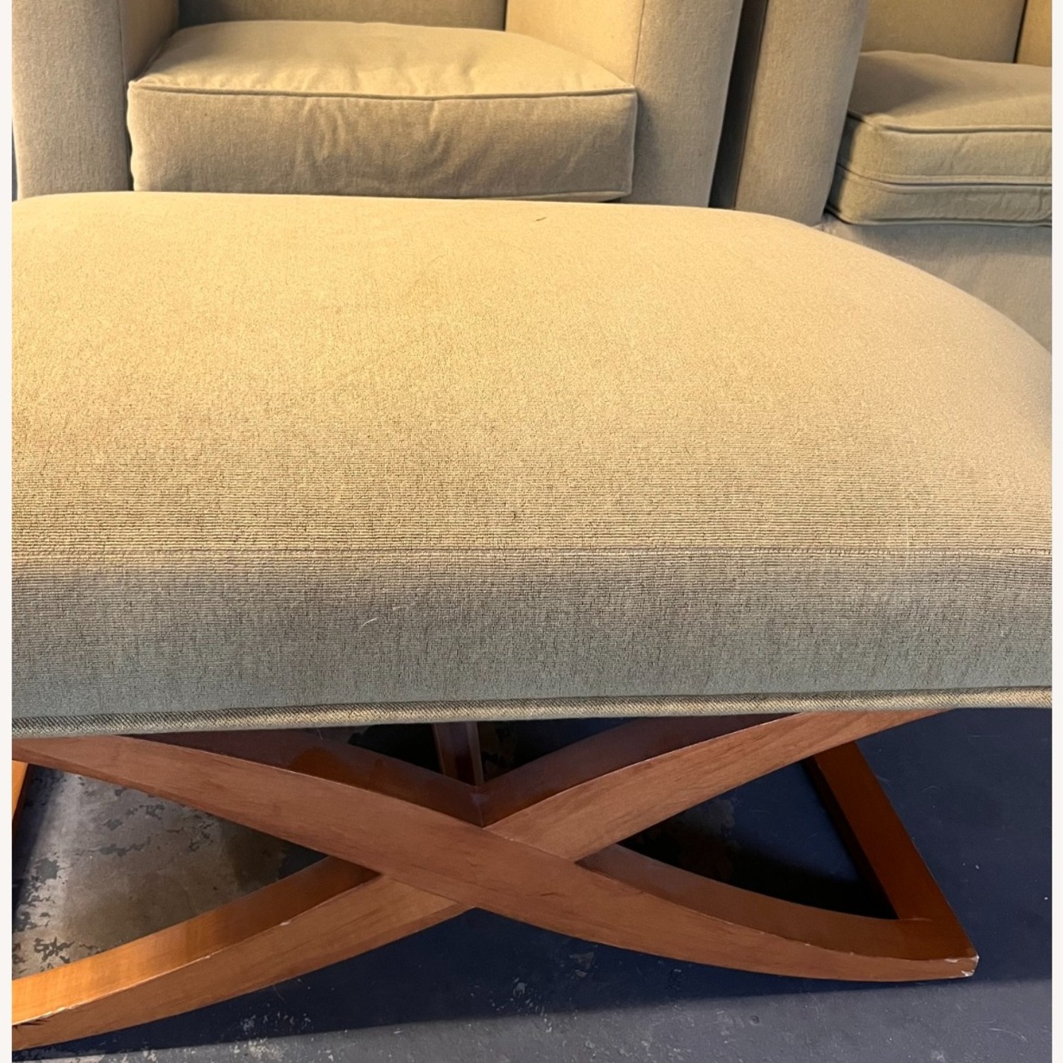 Christian Liaigre for Holly Hunt Ottoman - image-1