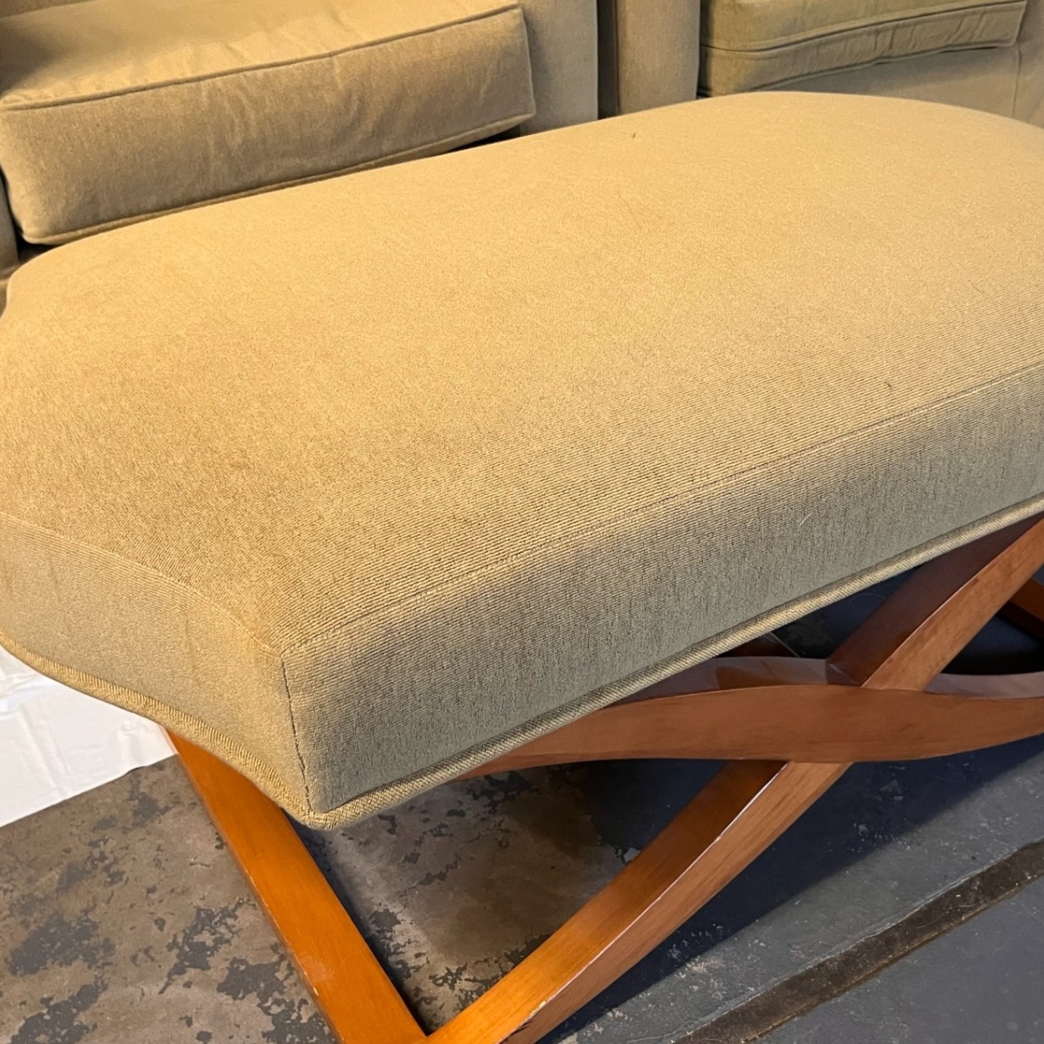 Christian Liaigre for Holly Hunt Ottoman - image-2