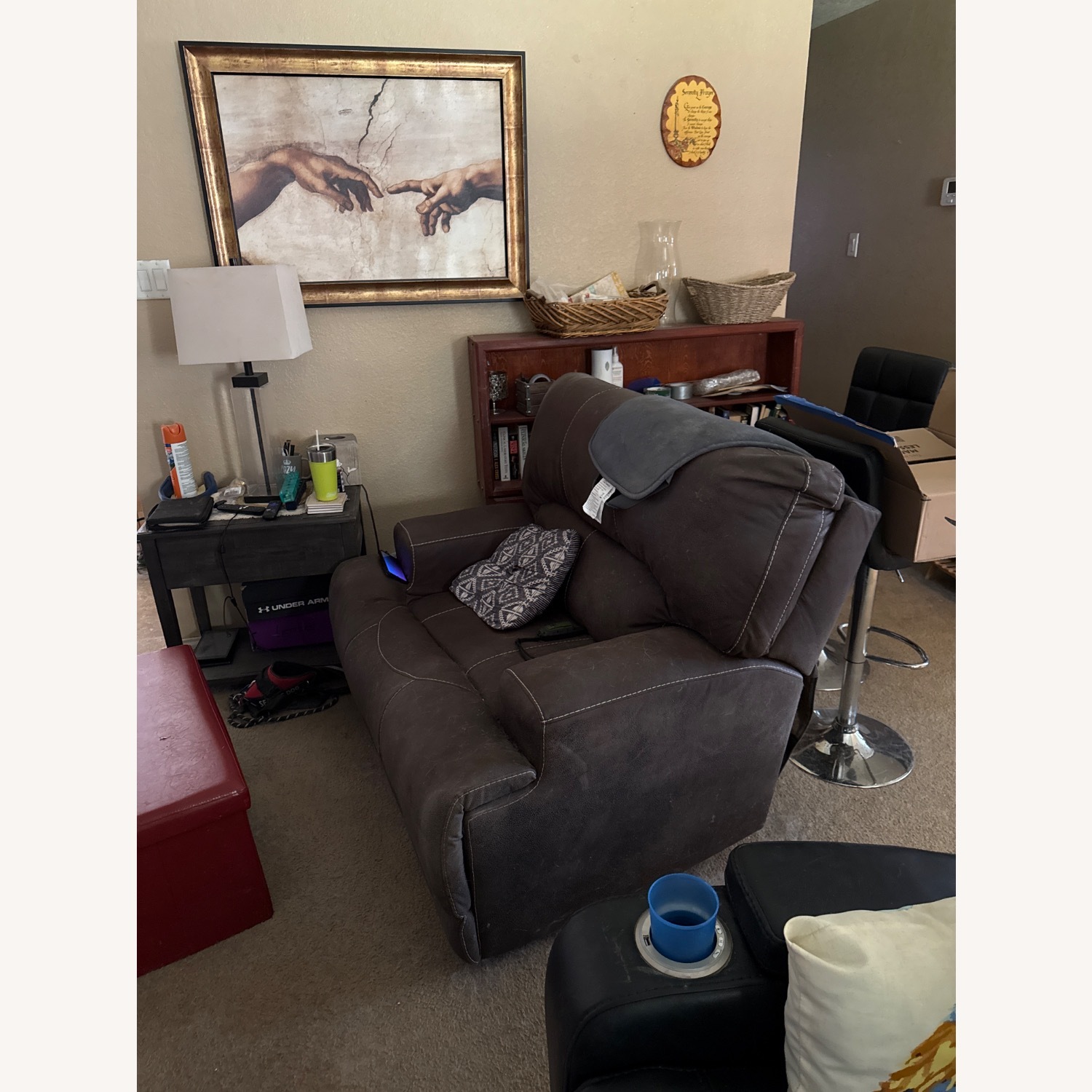 Leather Recliner - image-2