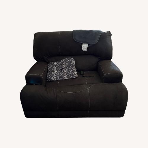 Used Leather Recliner for sale on AptDeco
