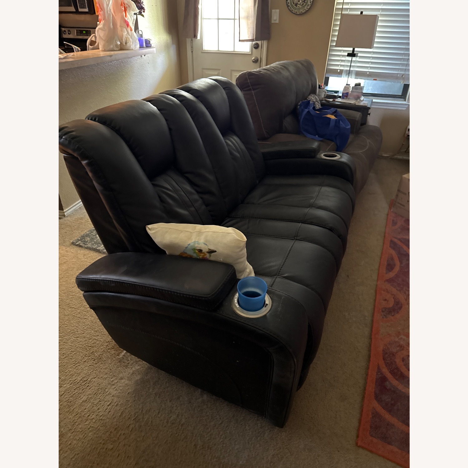 Kingvale Court Dual Power Reclining Loveseat - image-3