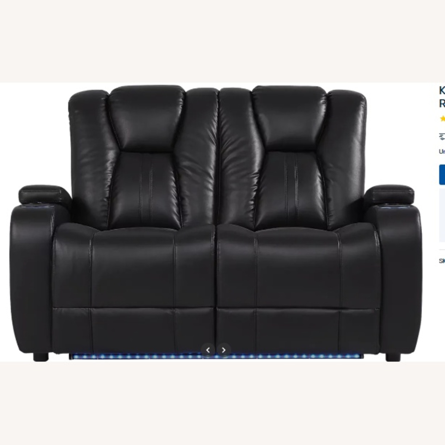 Kingvale Court Dual Power Reclining Loveseat - image-6