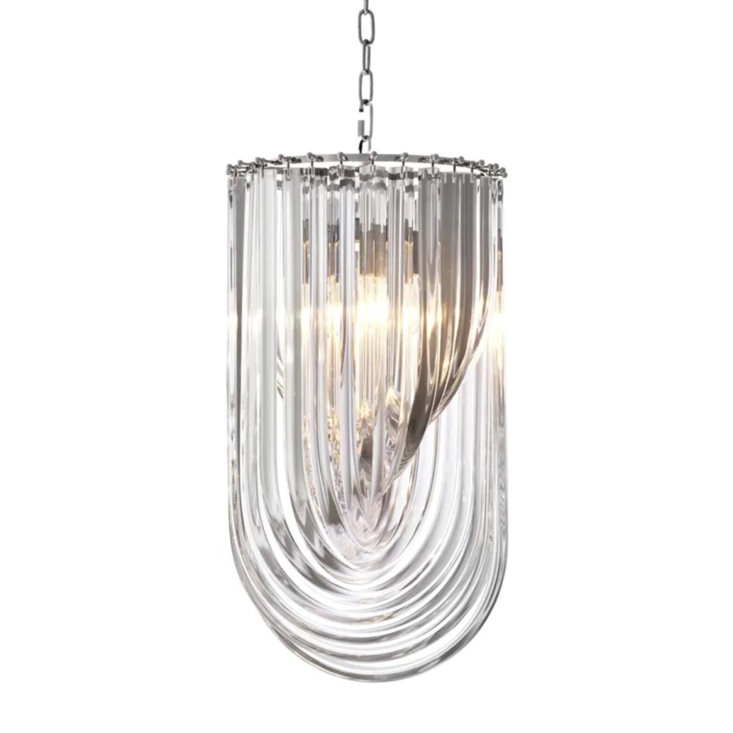 Murano 14" dia x 25.5 Chandelier  - image-1