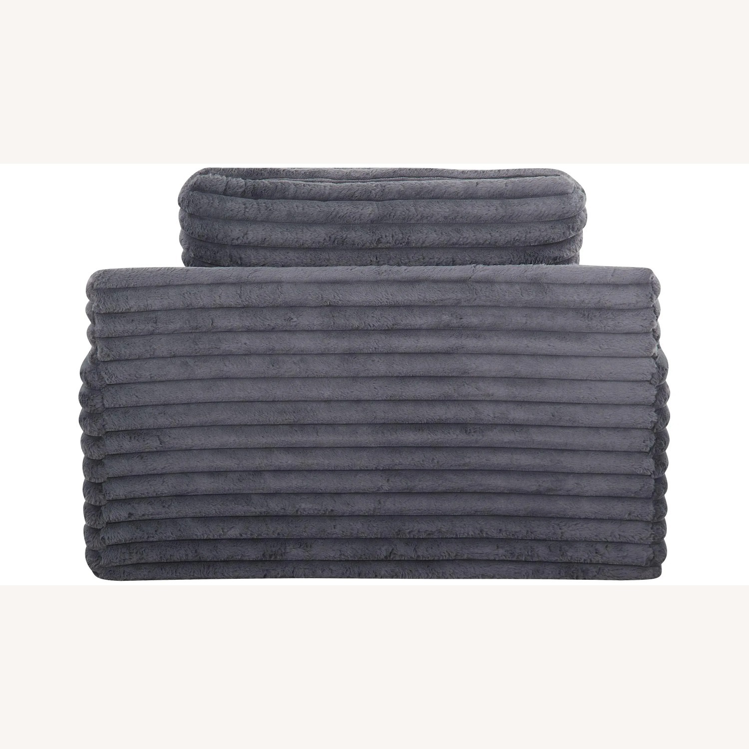 Woolly Small Chaise w/ Dual Cup Holders and USB - image-4