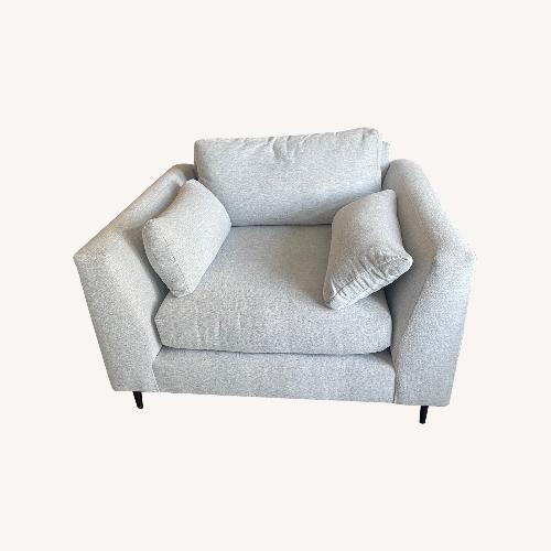 Used Crate & Barrel Avondale Chairs (Set of 2) for sale on AptDeco