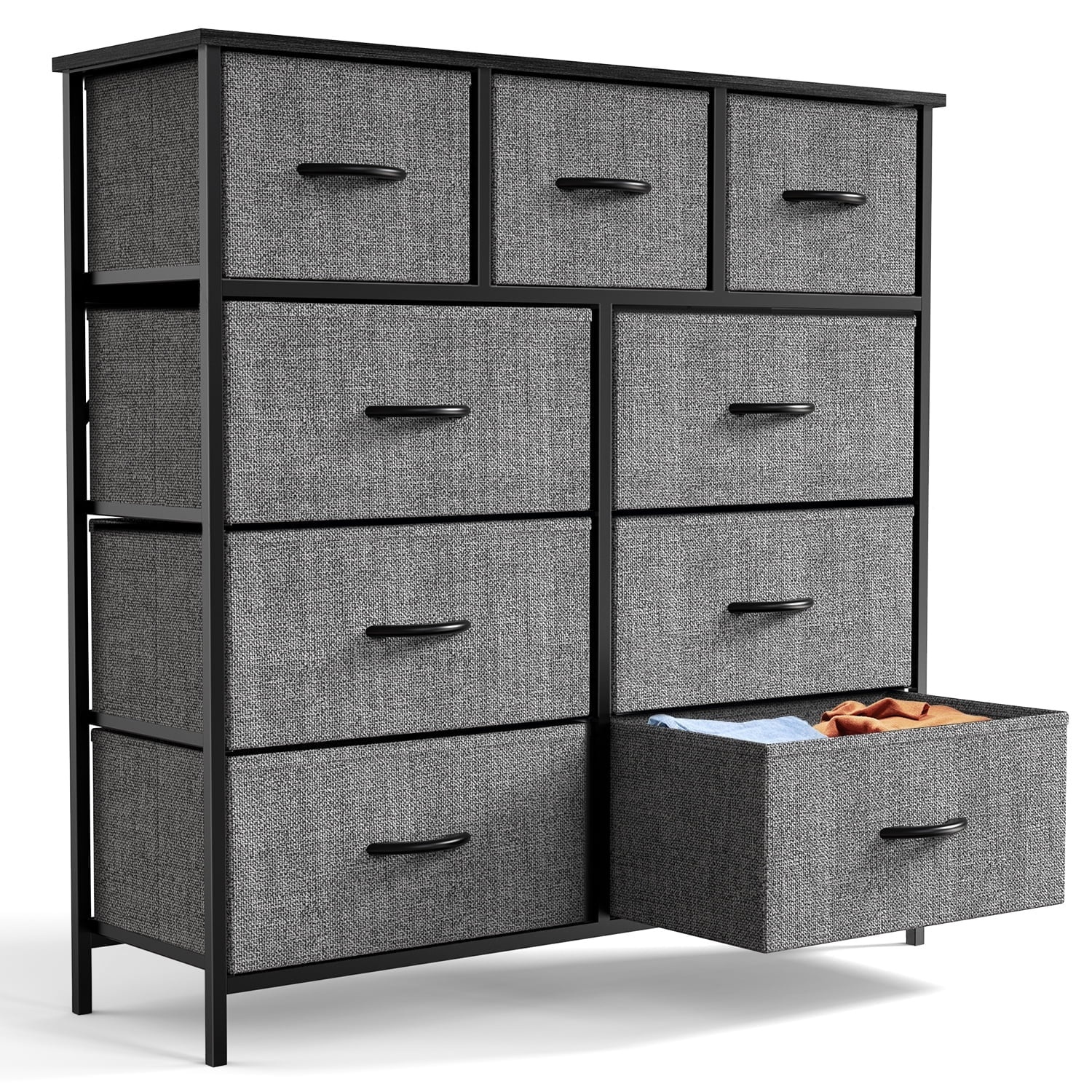 ZUNMOS Fabric Storage Dresser with 9 Drawers - image-4