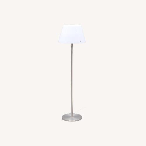 Used IKEA Stockholm Glass/Metal Dimmable Floor Lamp for sale on AptDeco