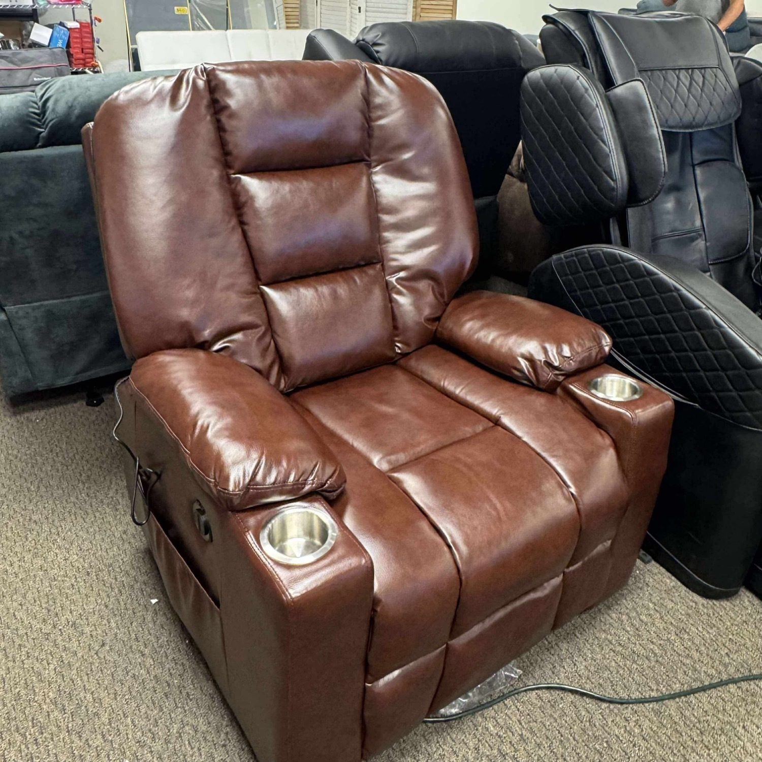 Electric Power Lift Recliner Chair for Elderly - image-3