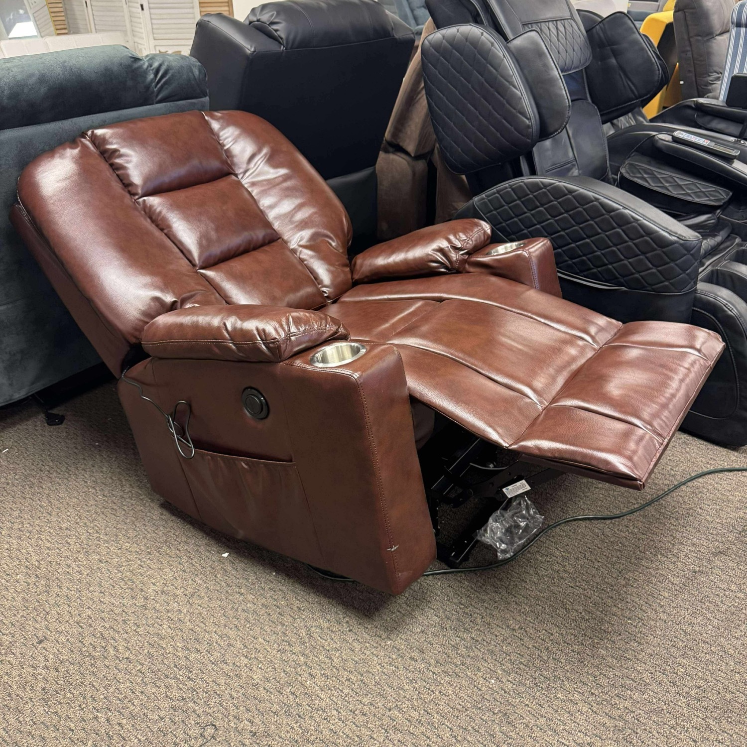 Electric Power Lift Recliner Chair for Elderly - image-4