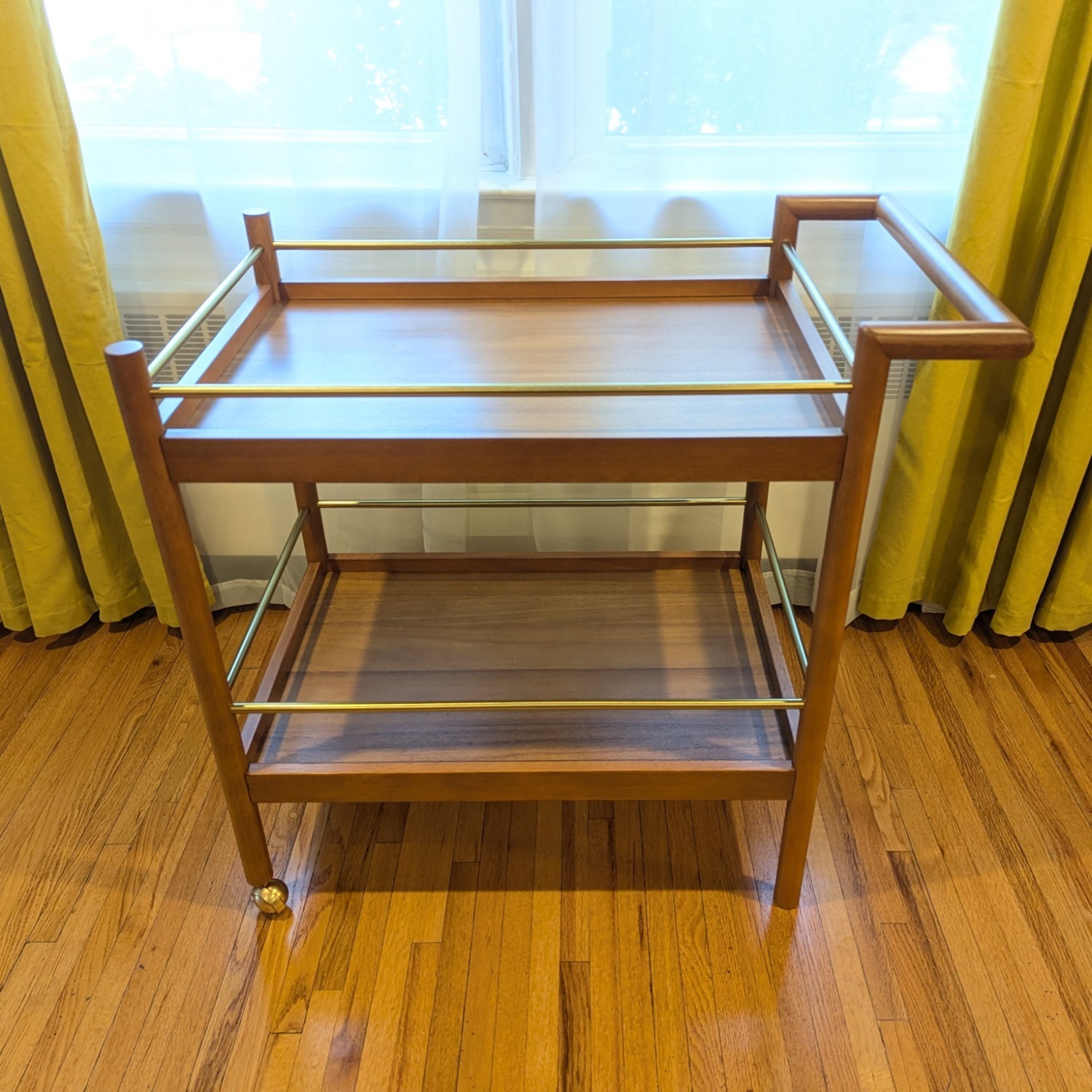 West Elm Mid-Century Modern Bar Cart - image-2
