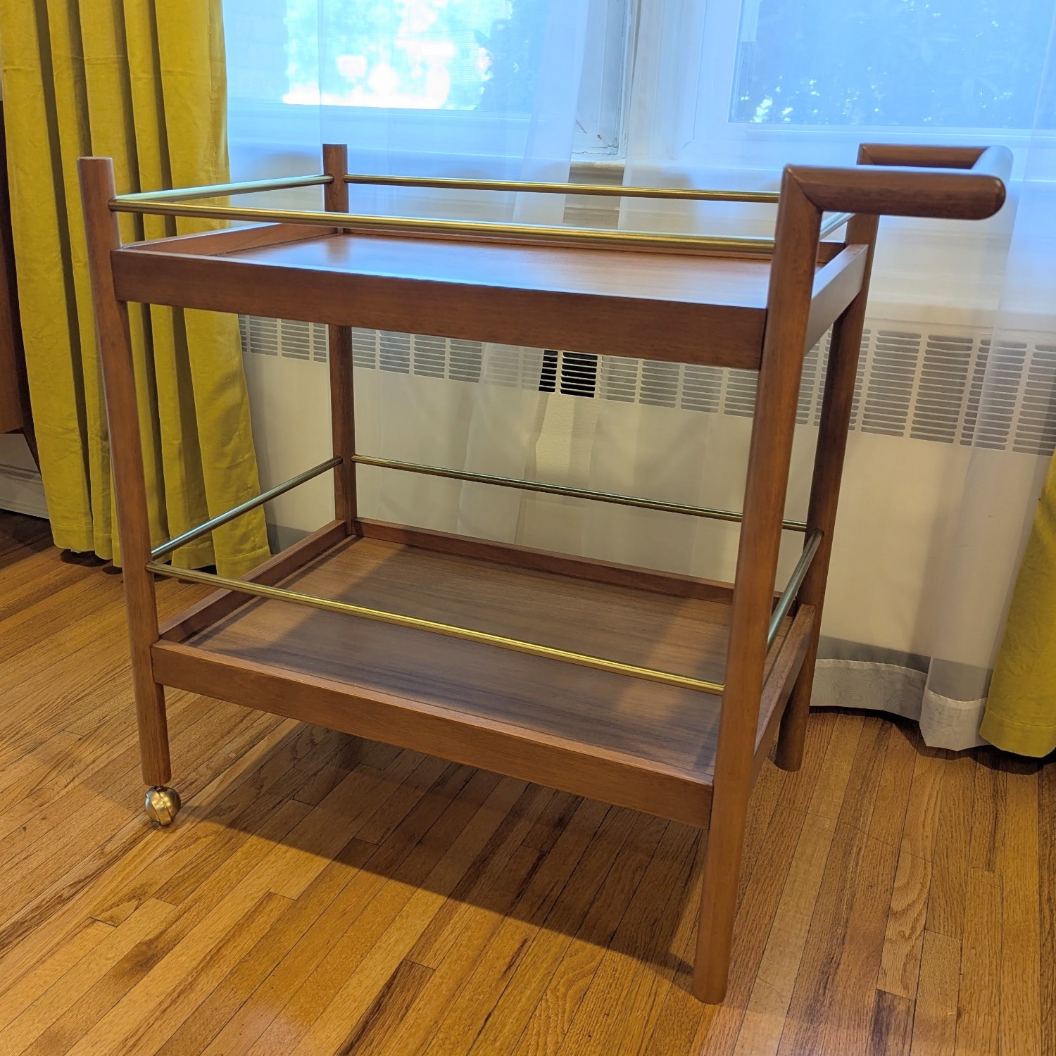 West Elm Mid-Century Modern Bar Cart - image-3