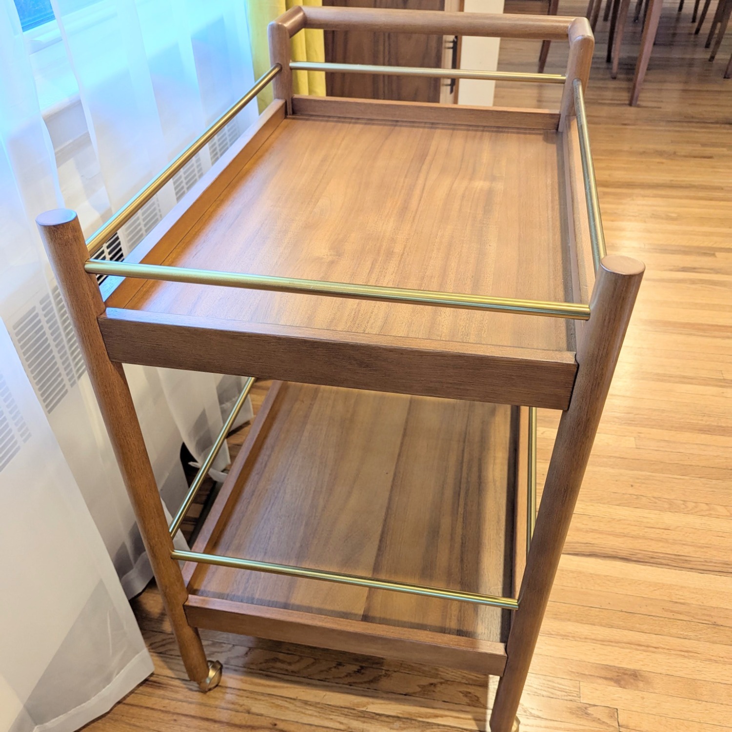 West Elm Mid-Century Modern Bar Cart - image-5