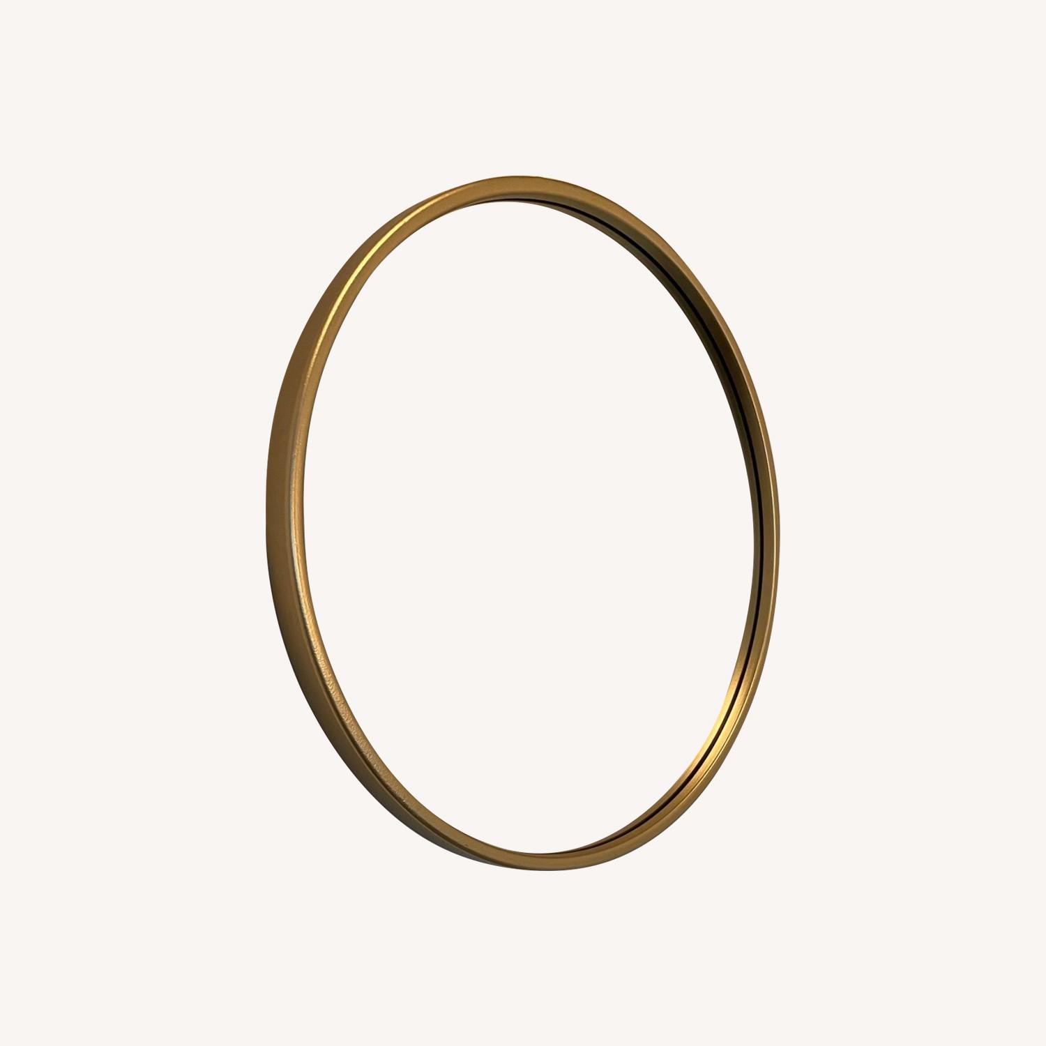 Brass Round Mirrror - image-0