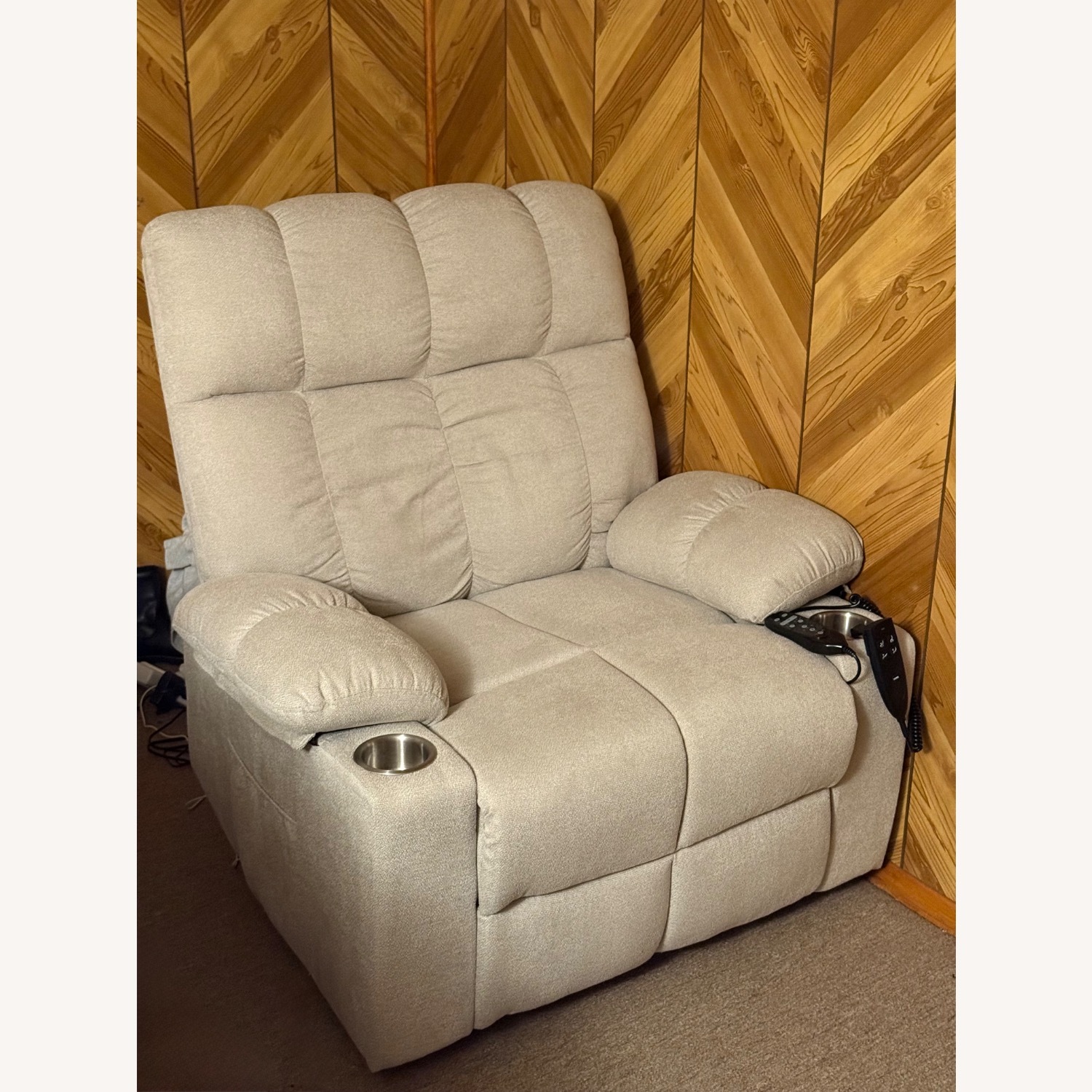 Massaging Recliner with Heat - image-1