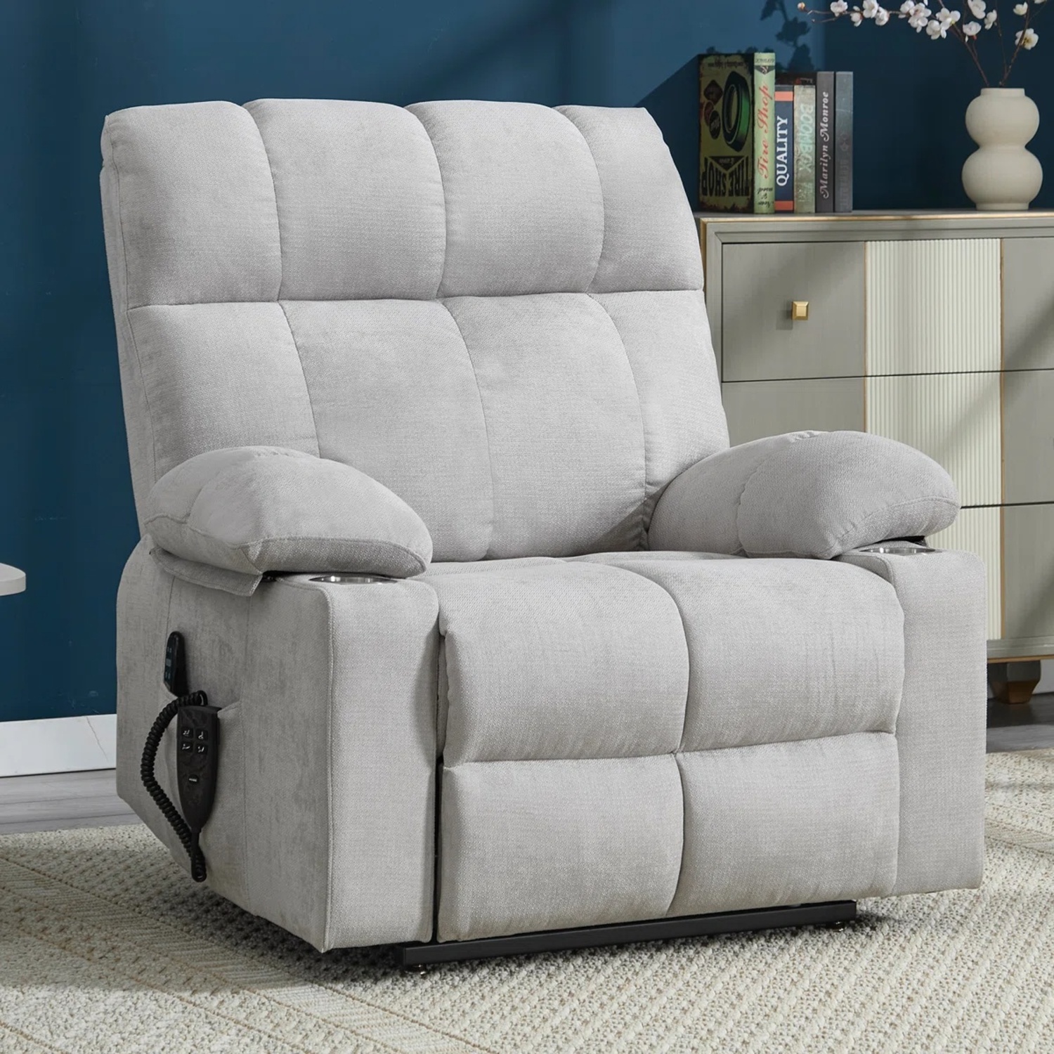 Massaging Recliner with Heat - image-10