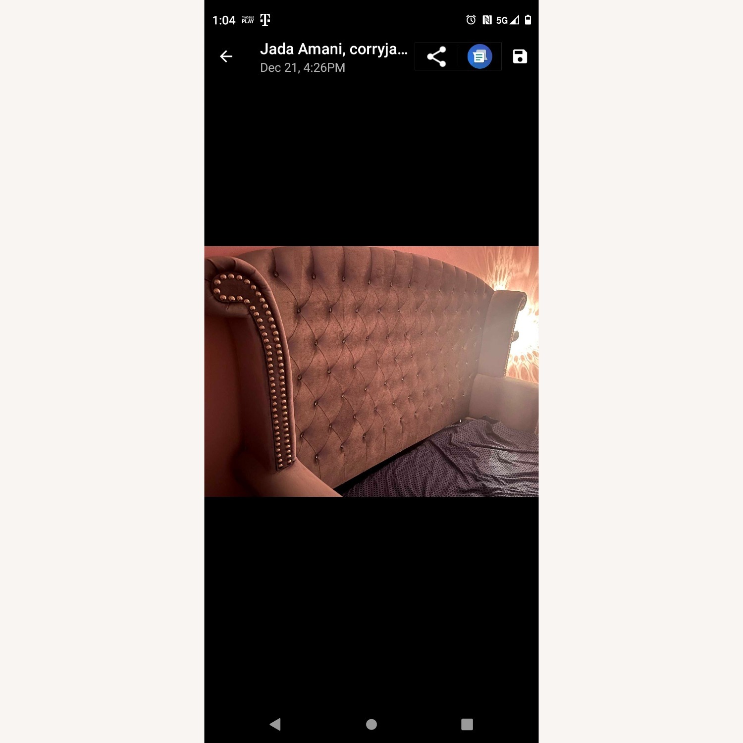 Deanna Coaster Gray Metallic Ulpostery Headboard - image-5