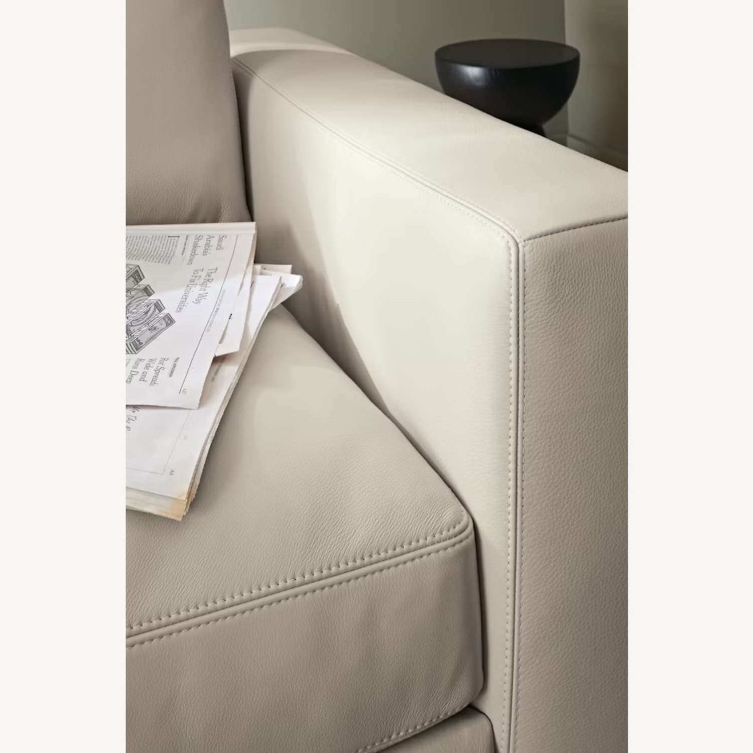 Reid Leather sofa  - image-3