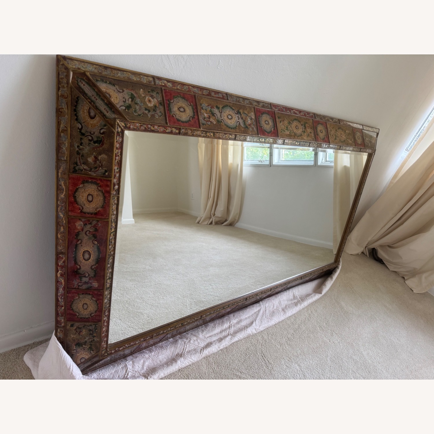 Reverse Painted Mirror - image-1